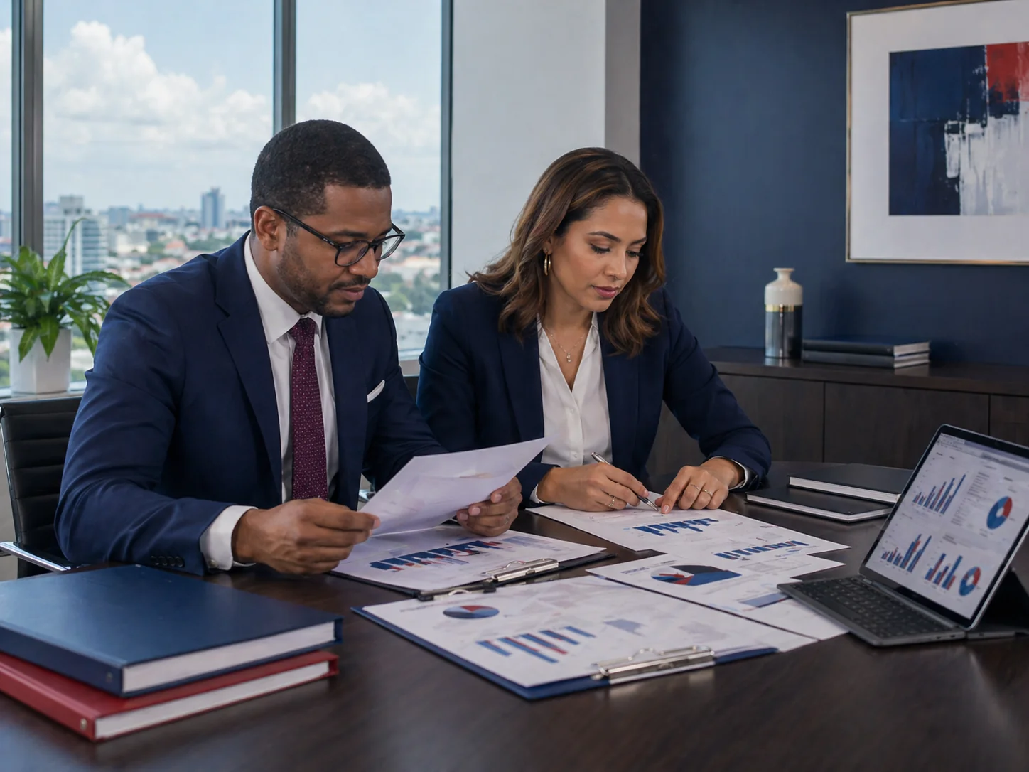 Recurso visual institucional sobre portafolio de servicios profesionales